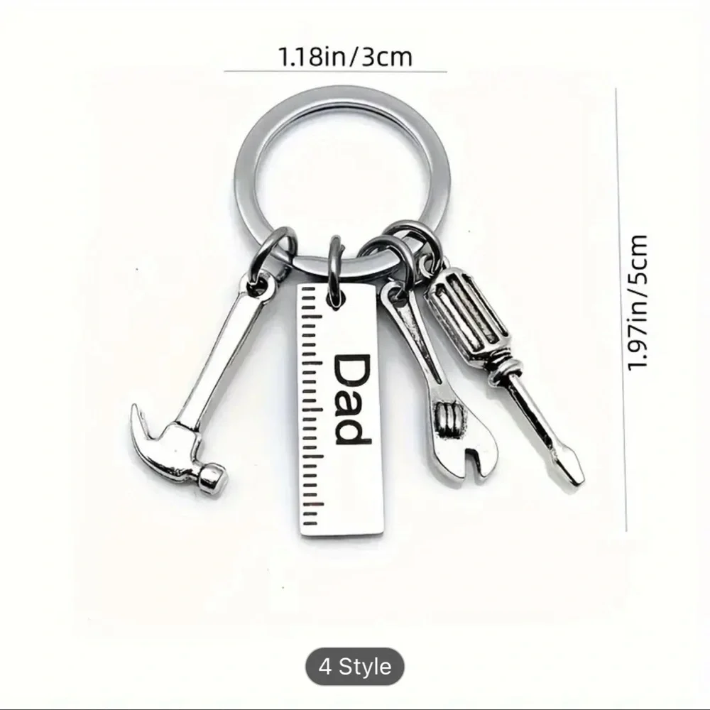 Dad Tools Keychain NWT
